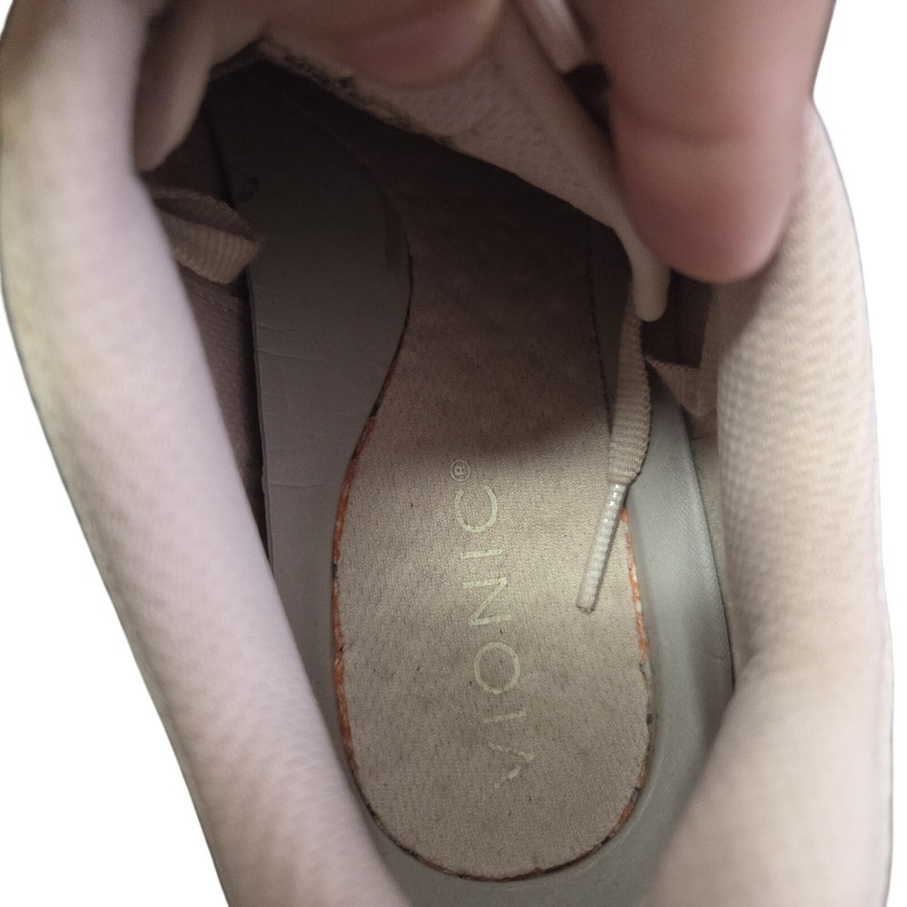 Vionic Strider Walking Shoes Pink Mesh Suede Sneakers WSTRIDER Womens 7.5 Wide - Picture 4 of 6